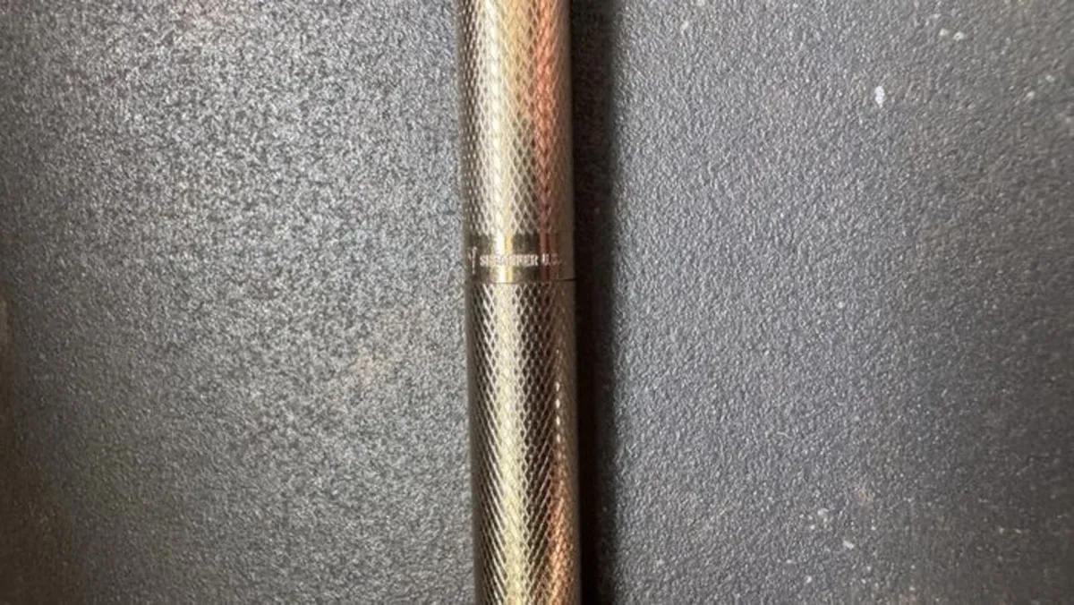 Vintage Sheaffer White Dot Gold Ballpoint Pen - Image 1