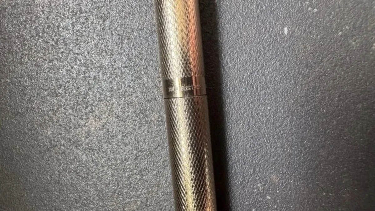 Vintage Sheaffer White Dot Gold Ballpoint Pen - Image 4