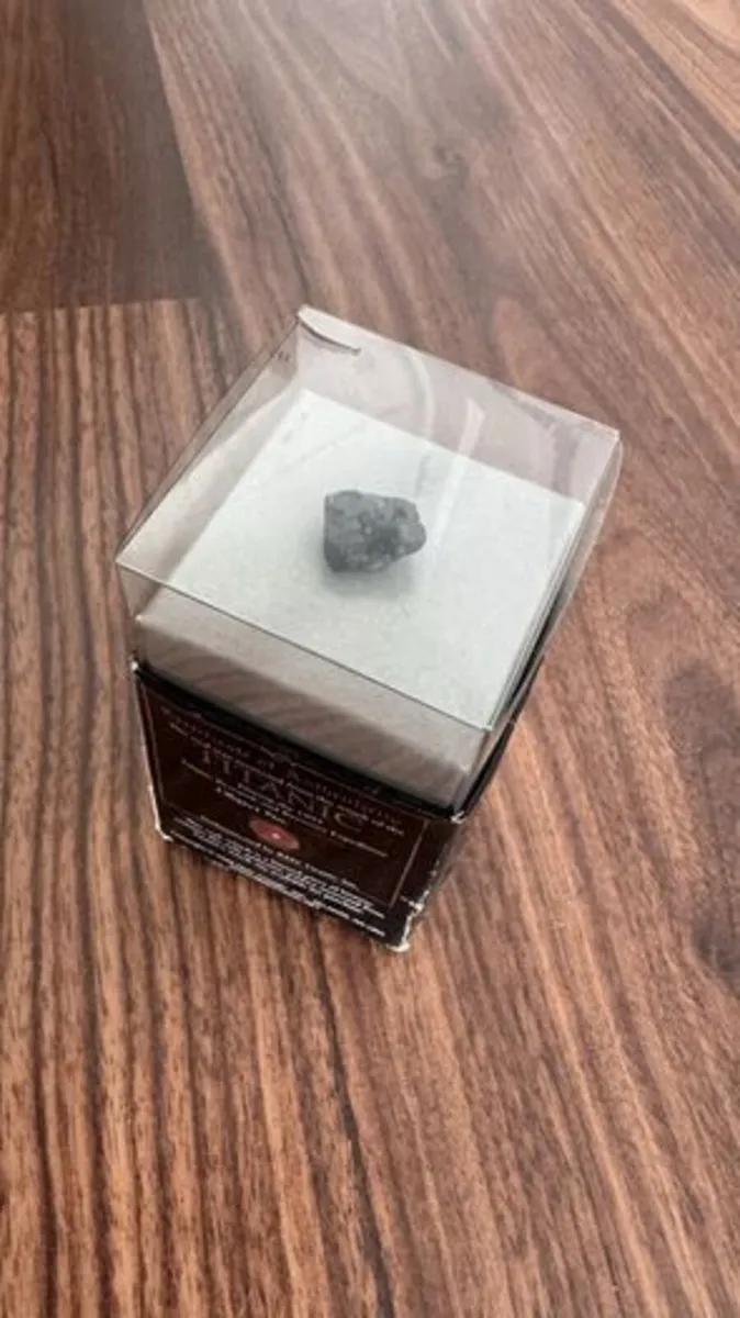 Recovered RMS Titanic Coal Artifact - Image 3