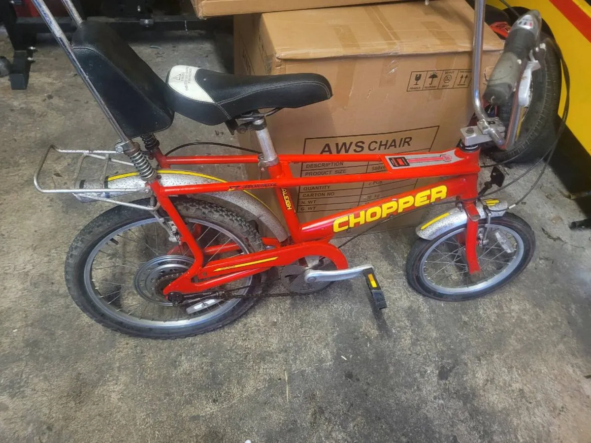 MK 3 RALEIGH CHOPPER MINT RED - Image 2