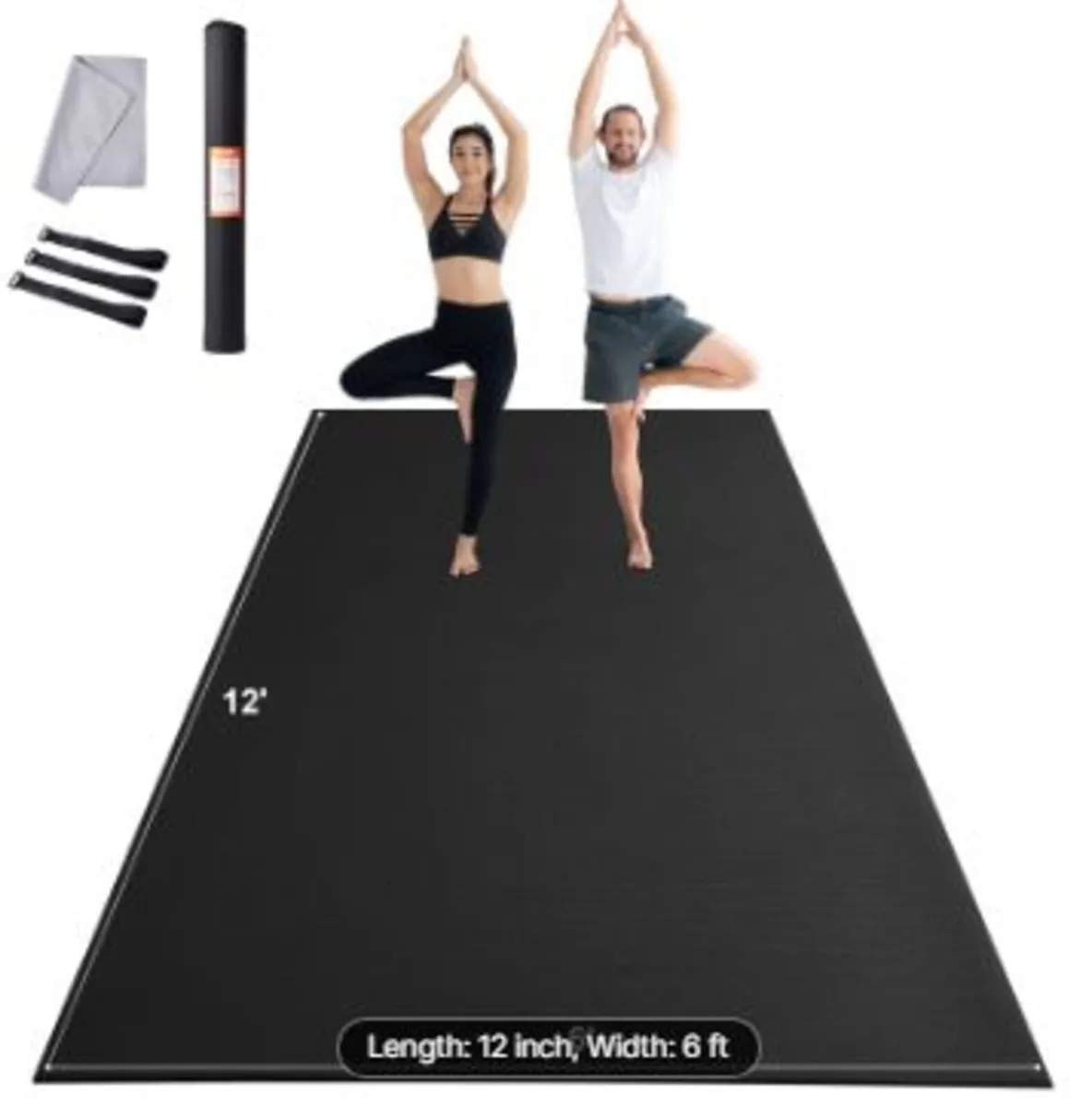 Exercise Mat Non Slip Yoga Mat Gym - Image 1