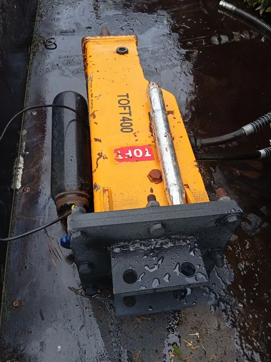 Toft 400 hydraulic breaker - Image 1