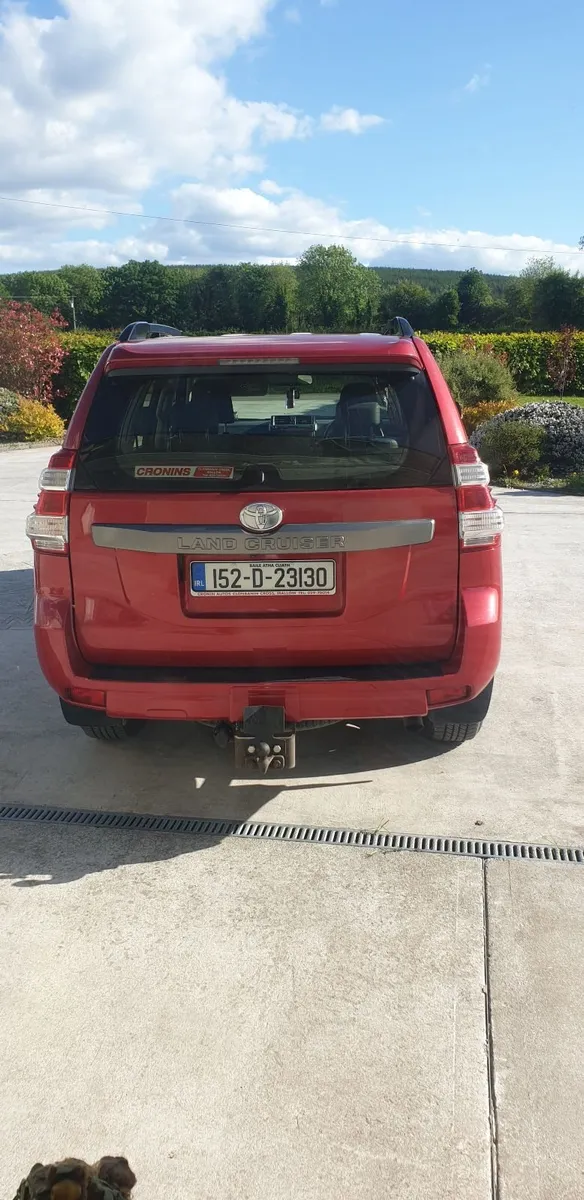 Red Toyota Land Cruiser 2015 Automatic LWB - Image 3