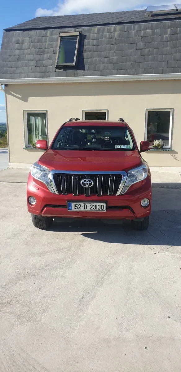 Red Toyota Land Cruiser 2015 Automatic LWB - Image 1