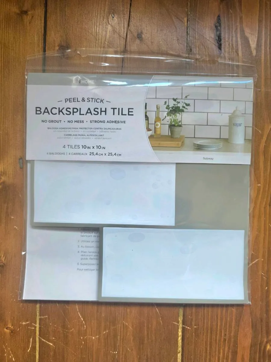 Subway Peel & Stick Backsplash Tiles - 4 Packs - Image 2