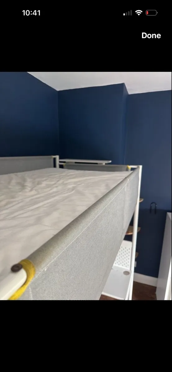 Ikea Vitval Loft bed with desk - Image 3