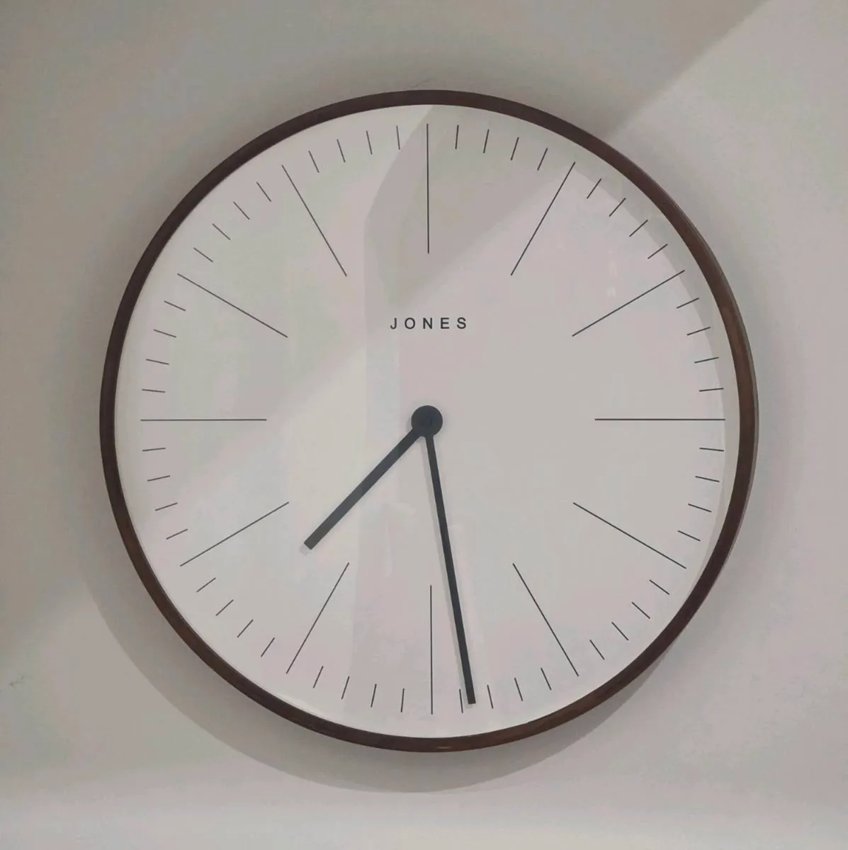 Jones Large 53cm Minimalist Wall Clock - Image 1