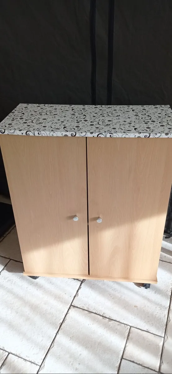 2 Door cabinet 700 x 365 x 870mm - Image 1