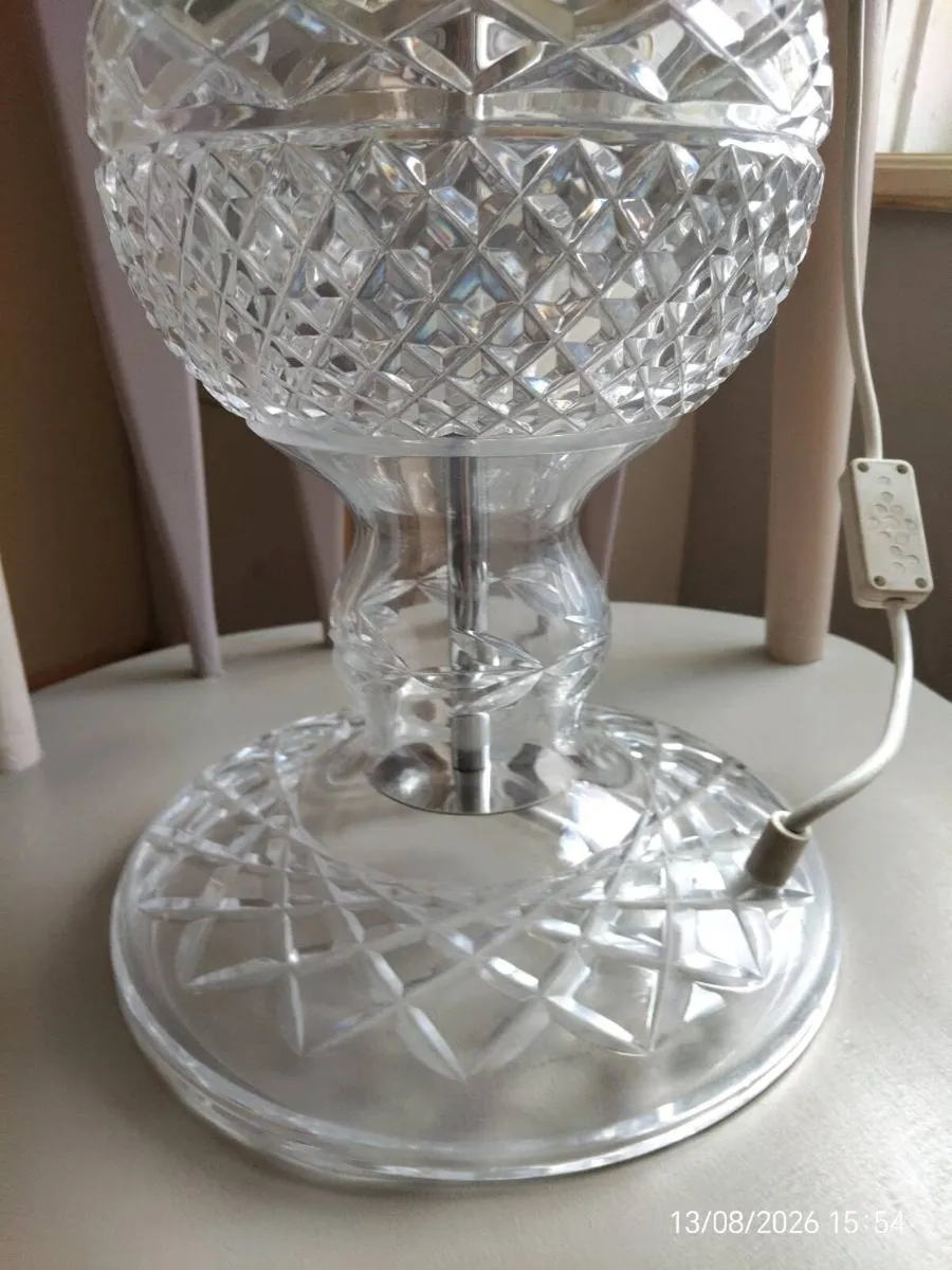 Galway crystal lamp - Image 2