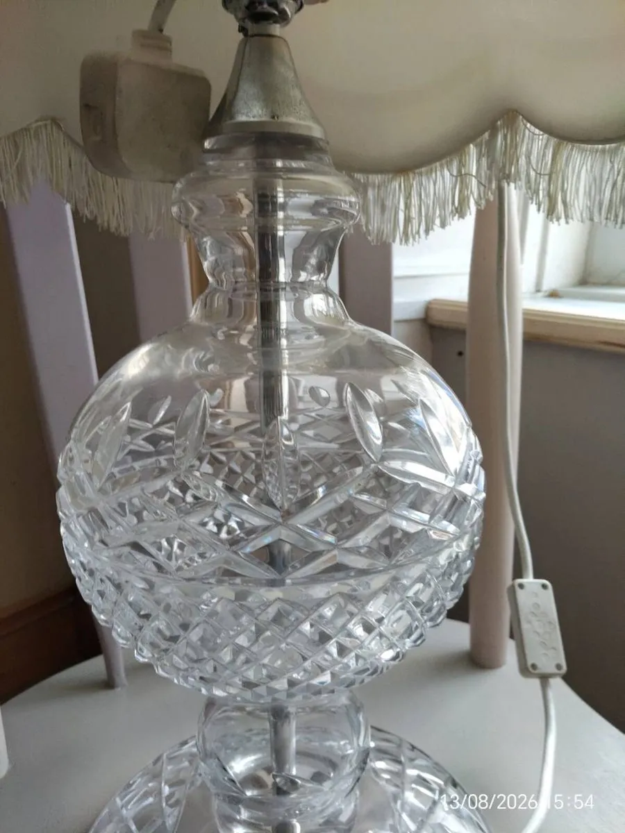 Galway crystal lamp - Image 3