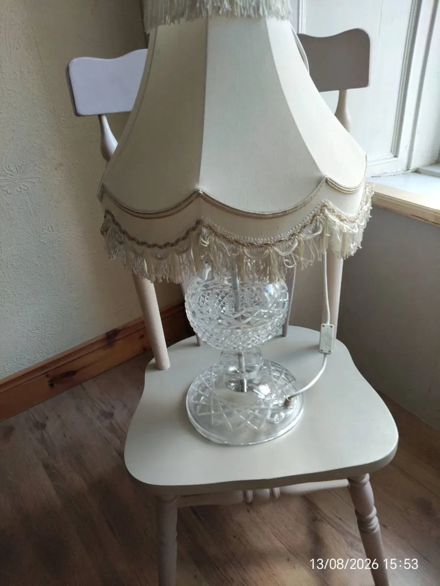 Galway crystal lamp - Image 4