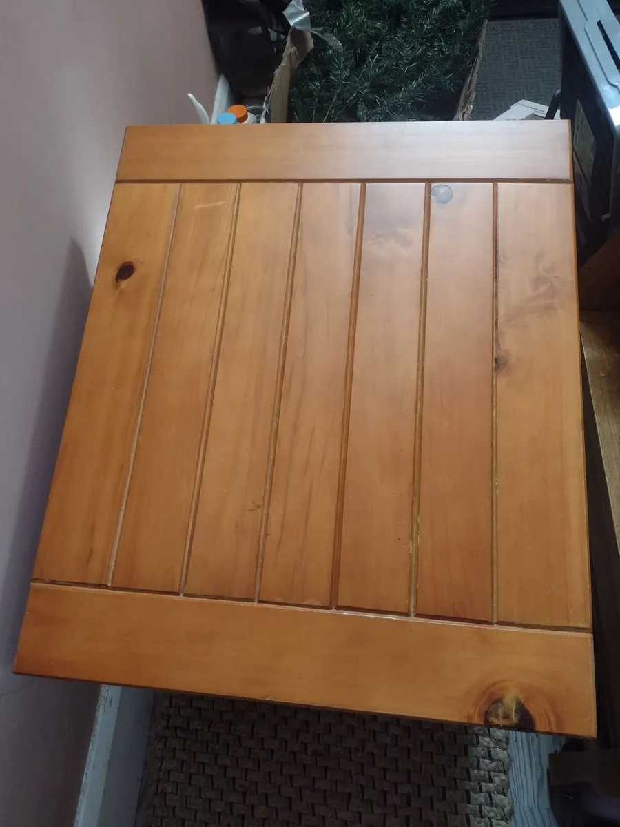 Solid wood coffee table or TV stand - Image 2