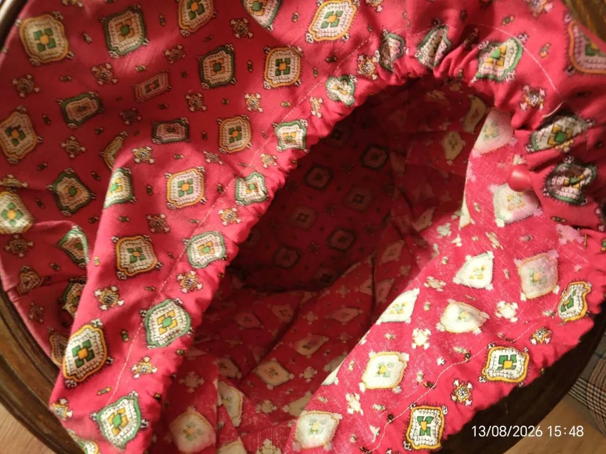 Antique sewing knitting storage - Image 3