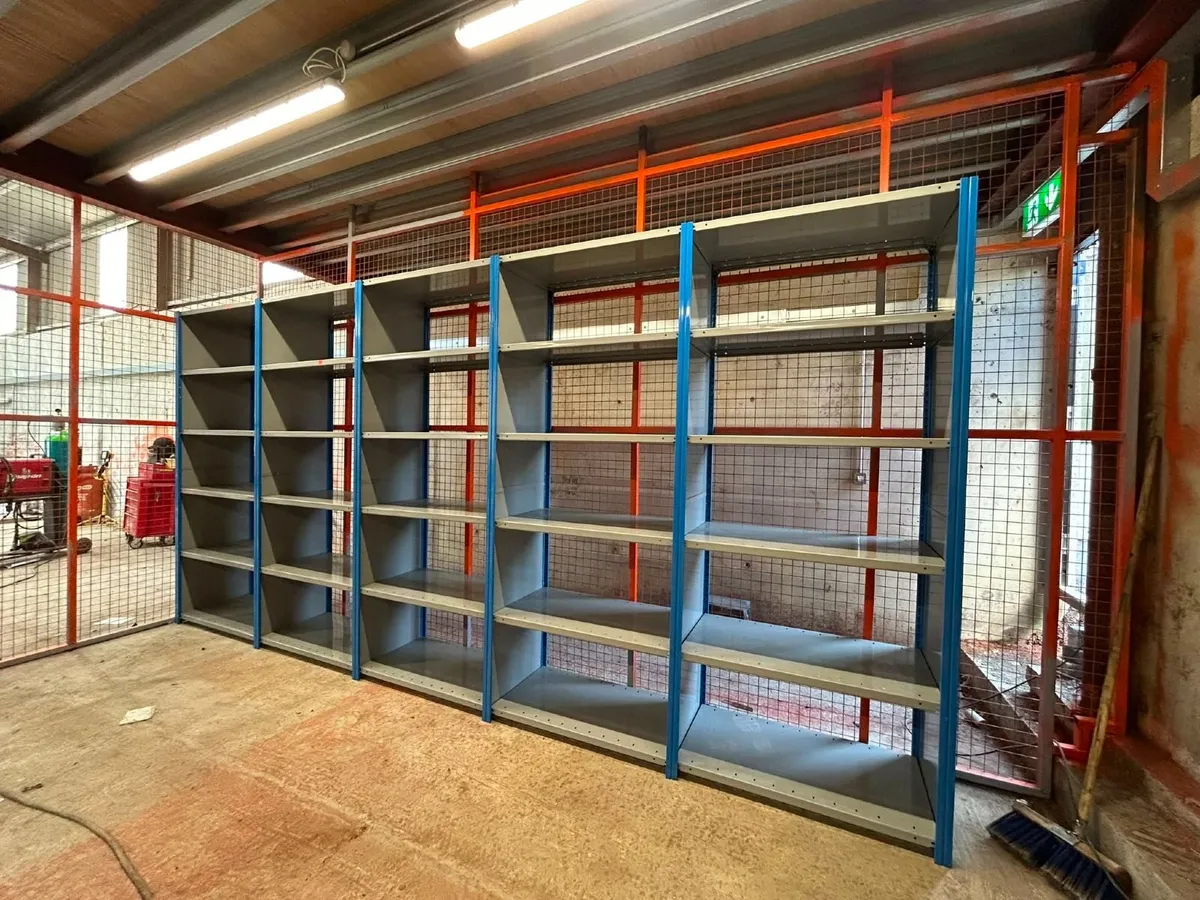Used garage shelving - Image 1