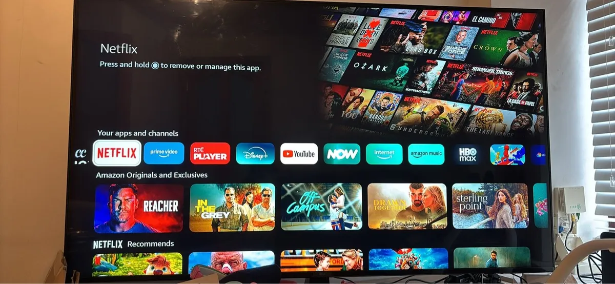 LG 4K LED TV - Image 1