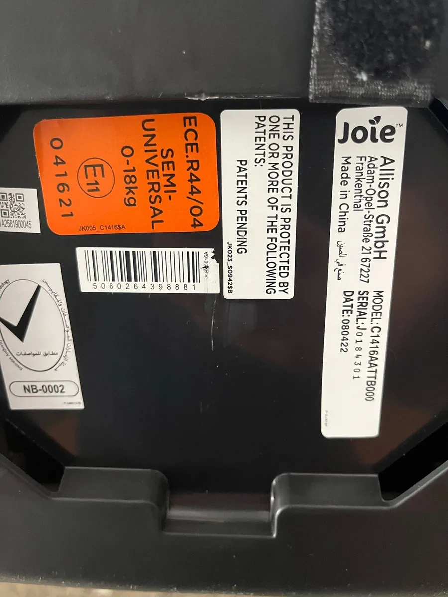 Jolè spin 360 isofix car seat - Image 2