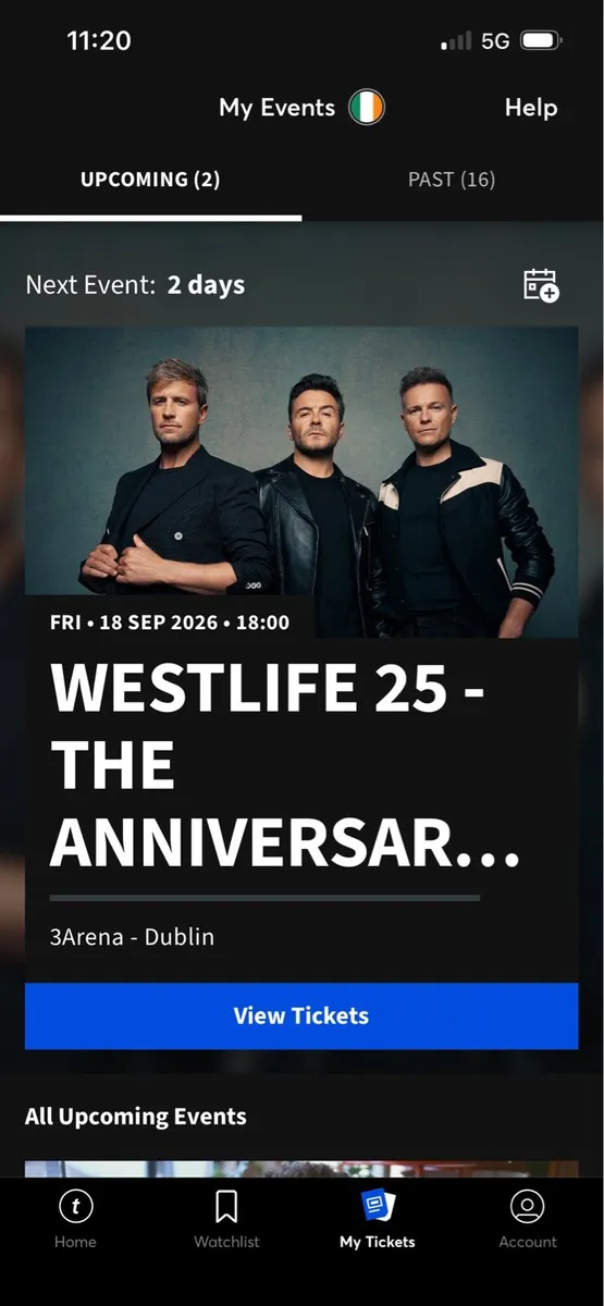 Westlife tickets