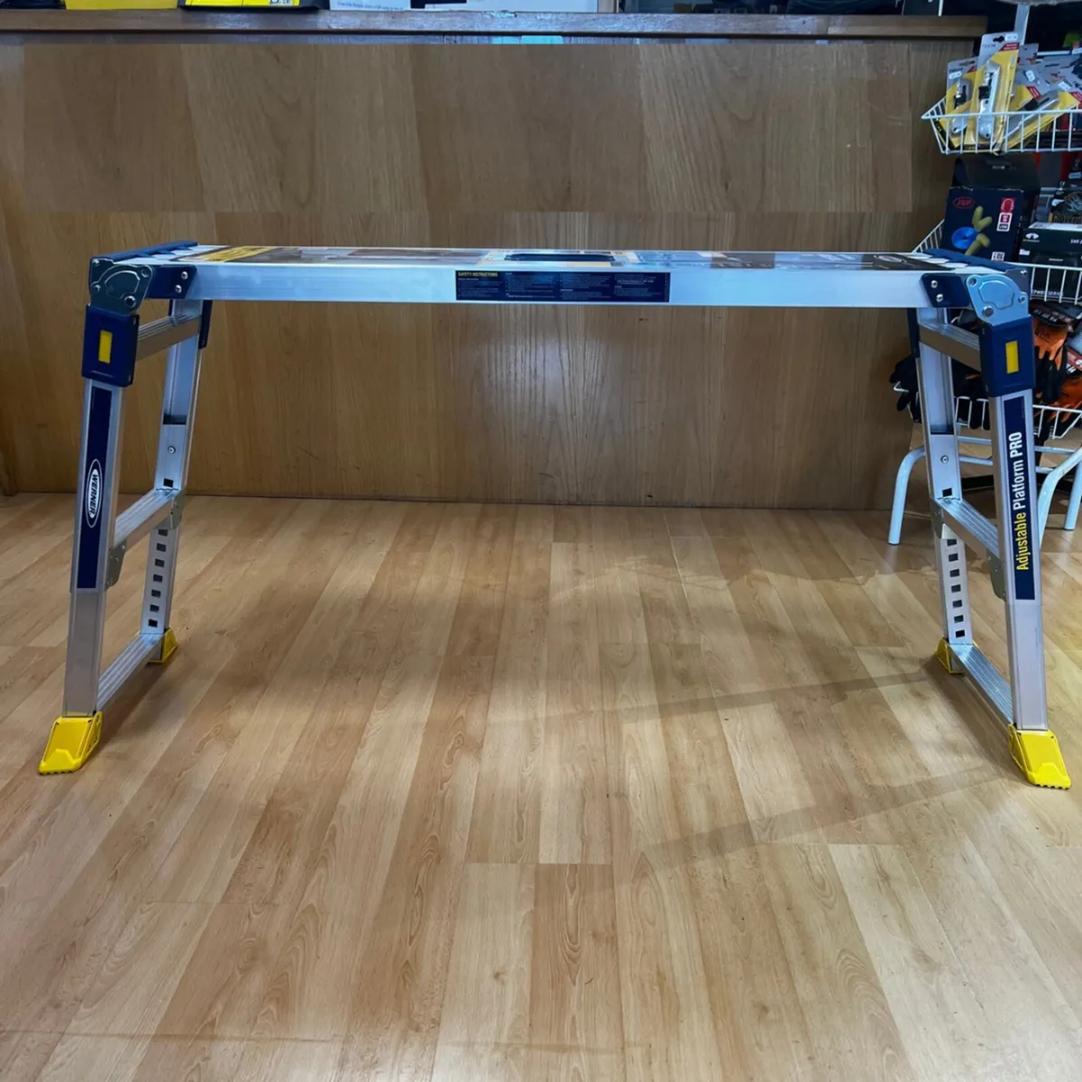Werner Pro Adjustable Platform Ladder - Image 1
