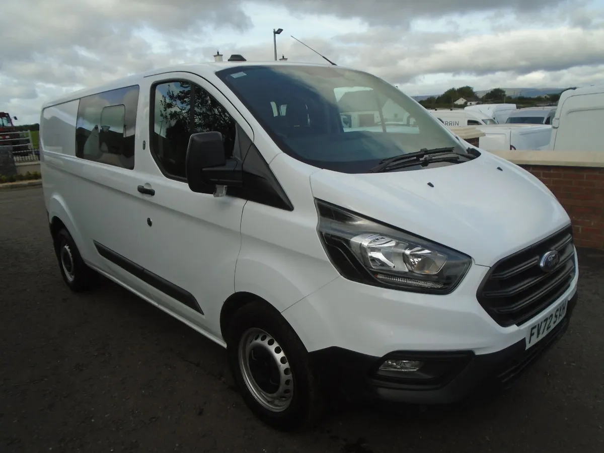 2023 Ford Transit Custom LWB CREWVAN. - Image 1