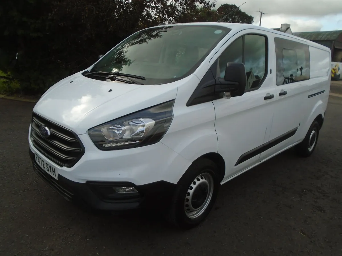 2023 Ford Transit Custom LWB CREWVAN. - Image 3