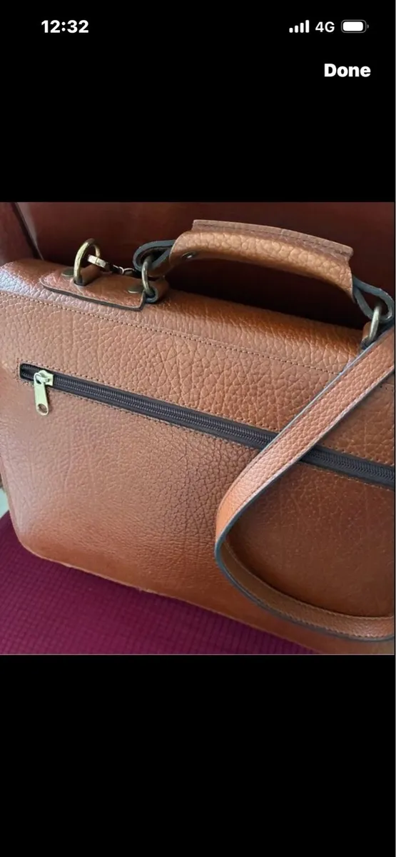 Quality Leather briefcase/laptop bag - Image 4