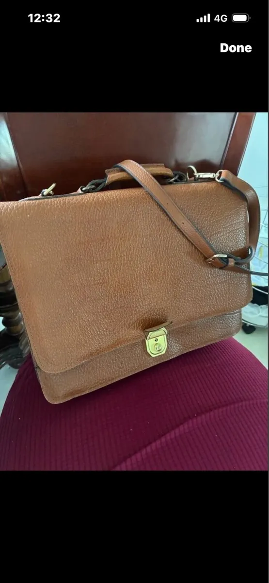 Quality Leather briefcase/laptop bag - Image 1