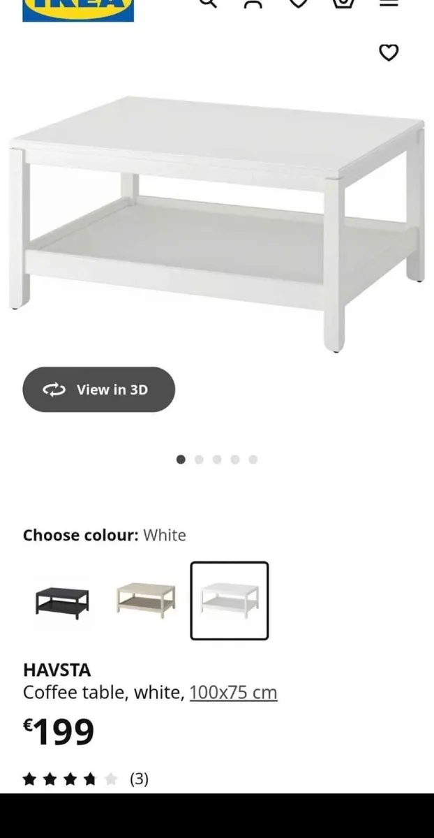 Ikea Coffee table - Image 1