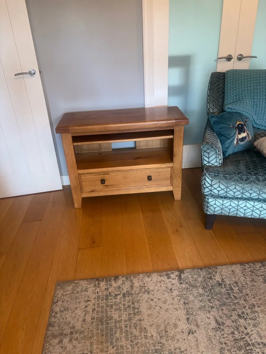 Oak tv stand - Image 3