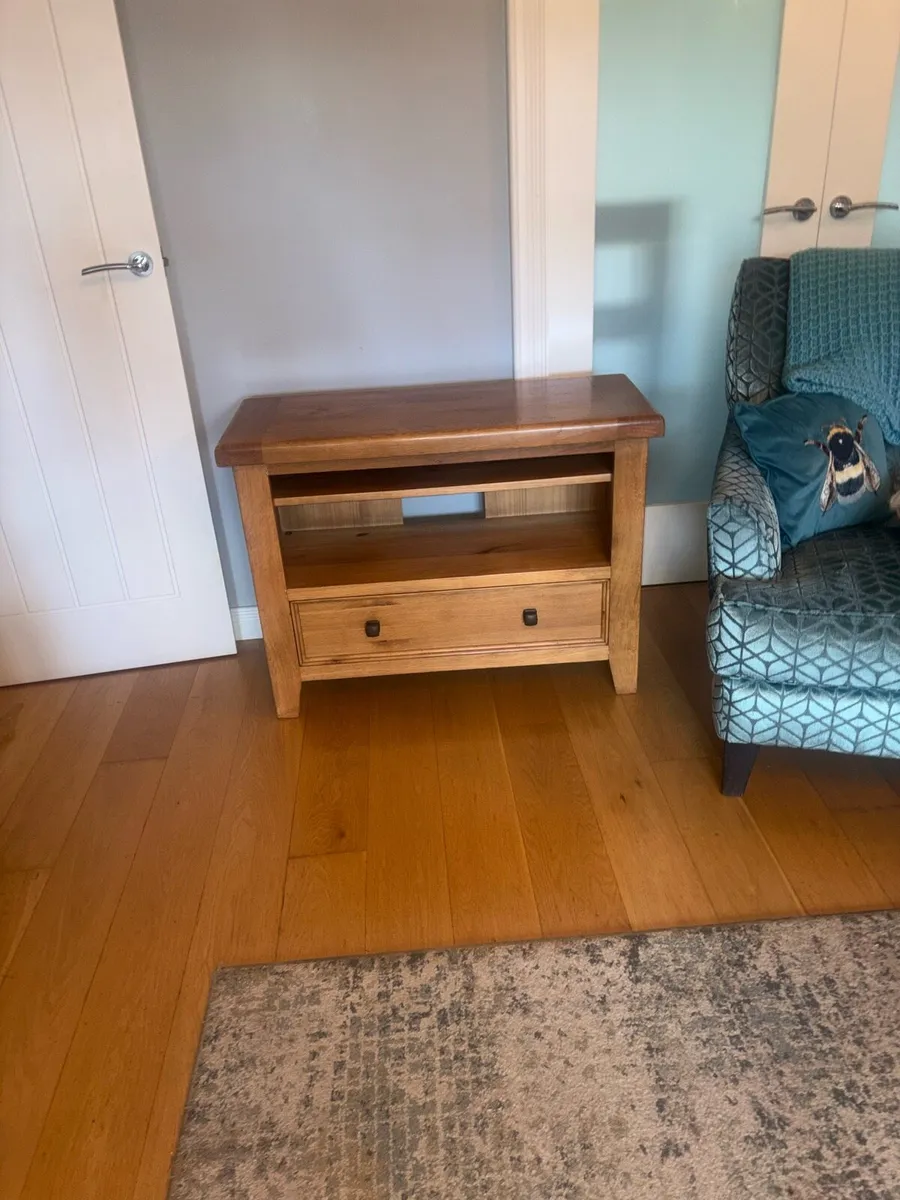 Oak tv stand - Image 4