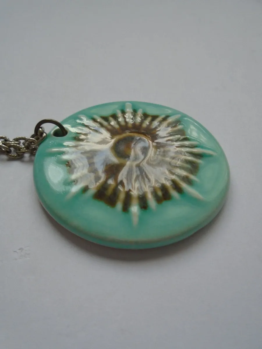 Necklace, Jewellery, Ceramic pendant - Image 2