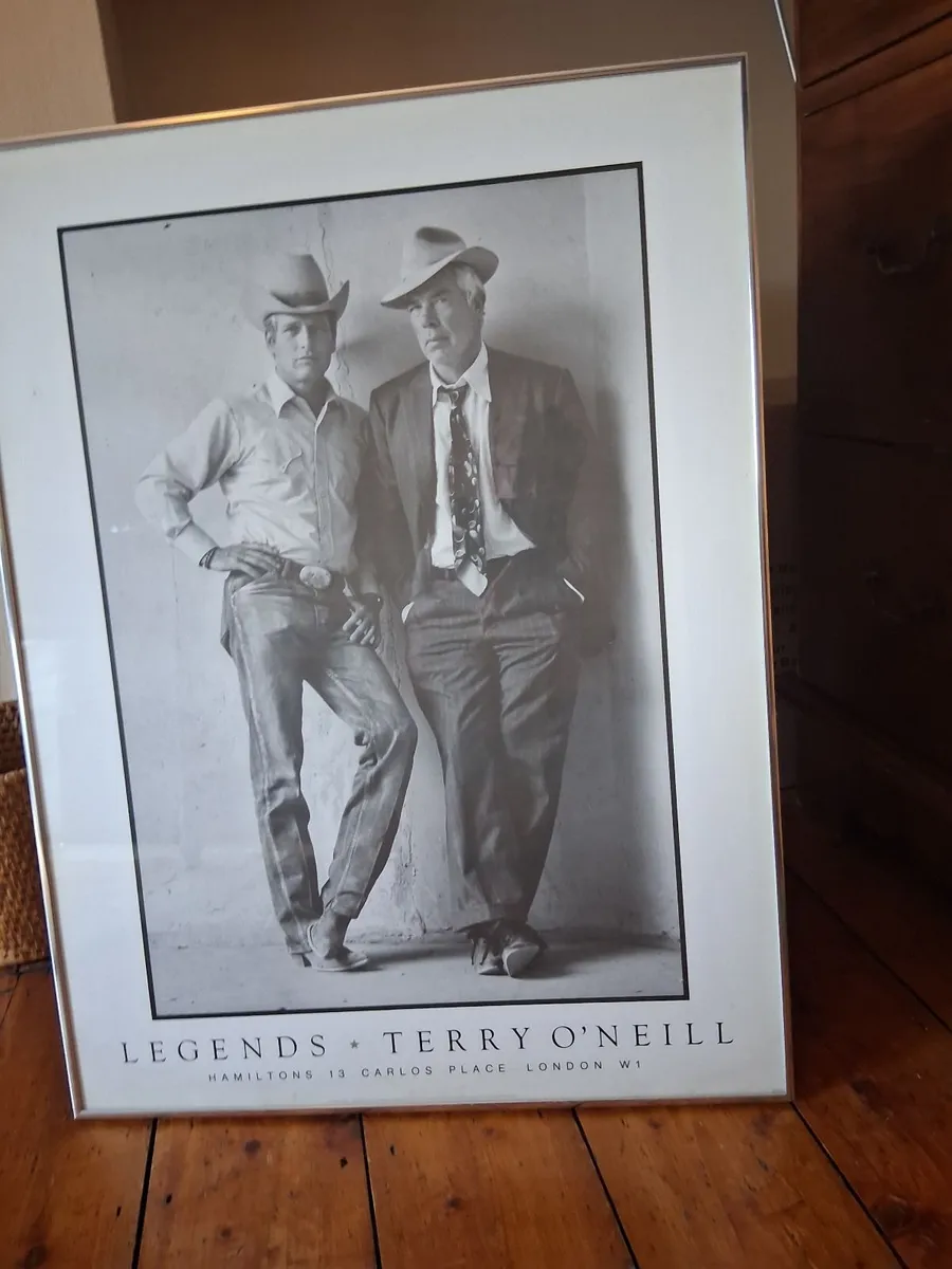 Paul Newman & Lee Marvin framed poster - Image 3