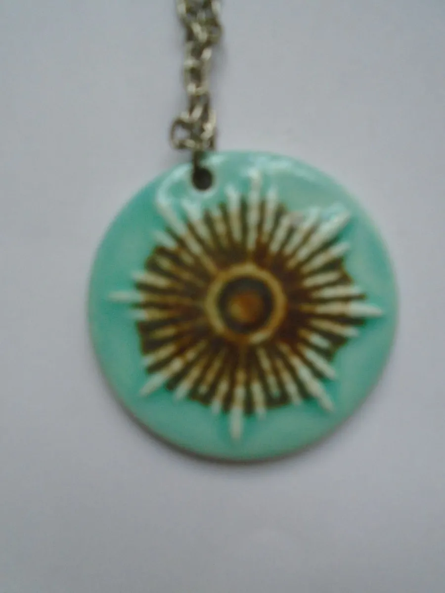 Necklace, Jewellery, Ceramic pendant - Image 1