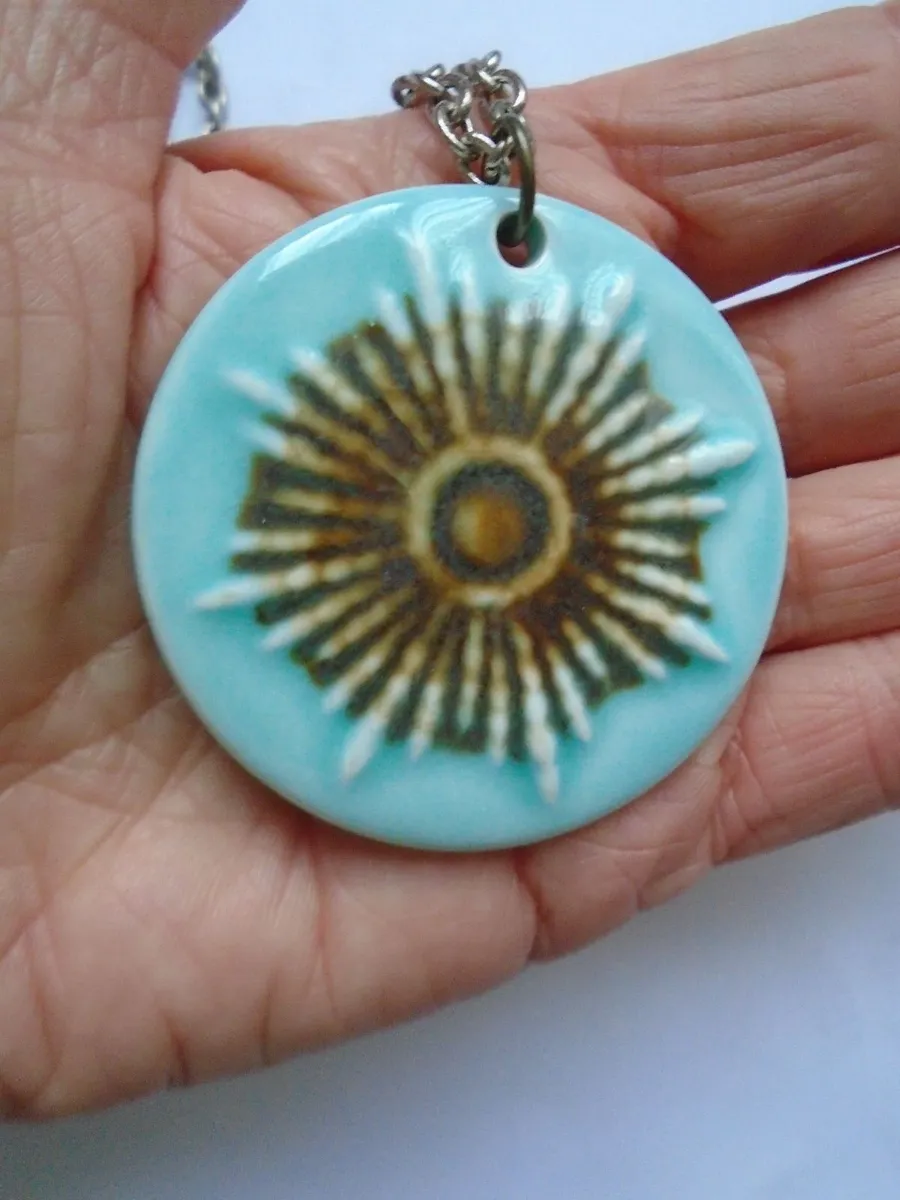 Necklace, Jewellery, Ceramic pendant - Image 4