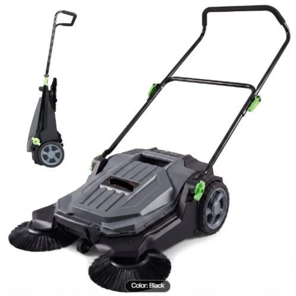 Walk-behind Hand Push Floor Sweeper - Image 3