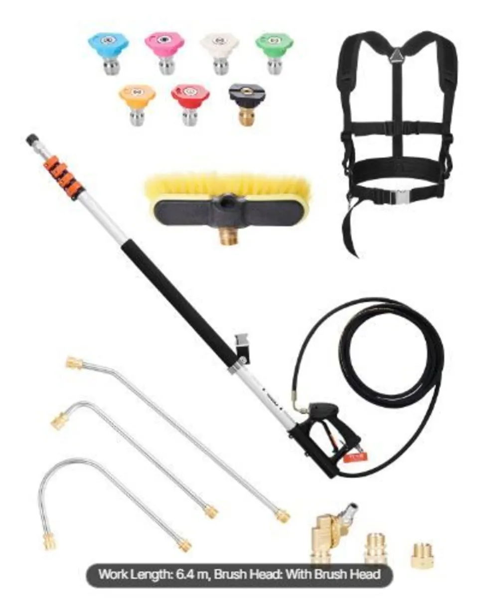 Pressure Washer Telescoping Wand, 24 ft - Image 4