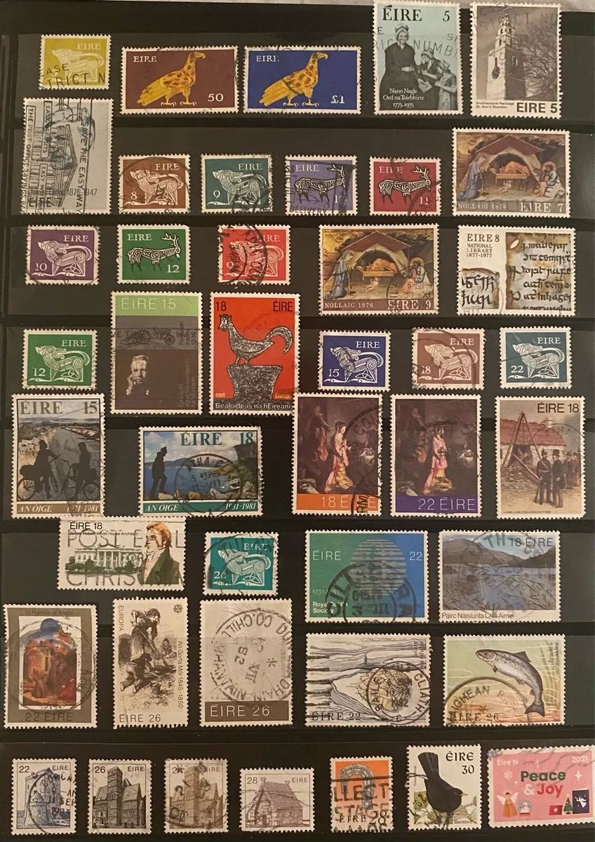 Ireland stamp lot - Image 1