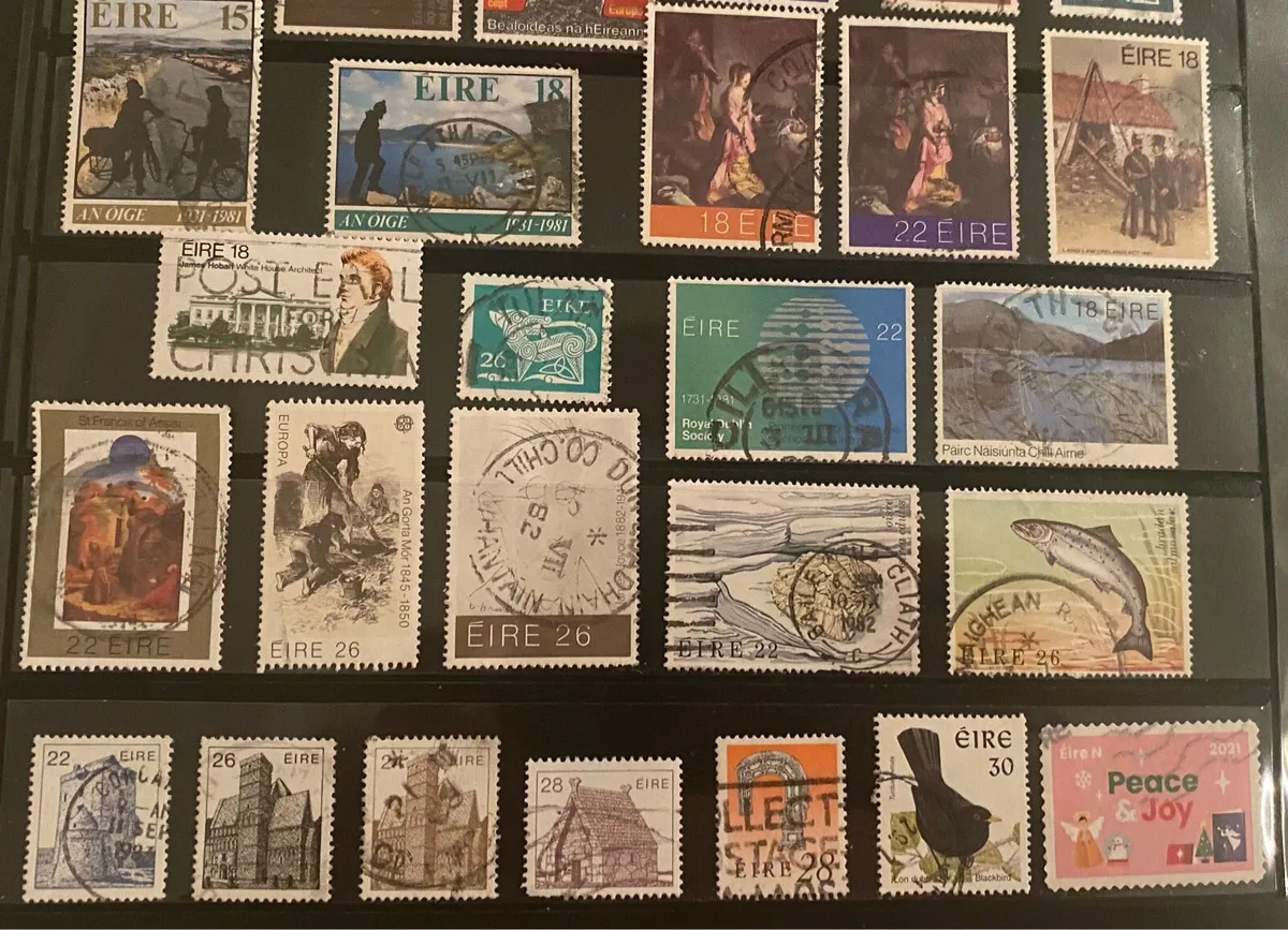 Ireland stamp lot - Image 3