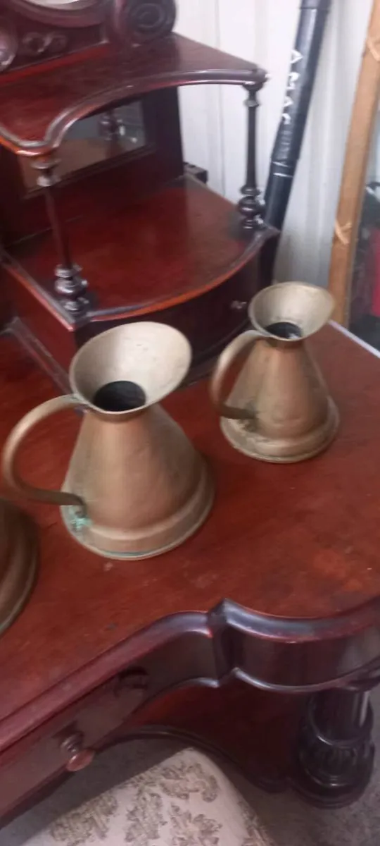 4 copper jugs - Image 2