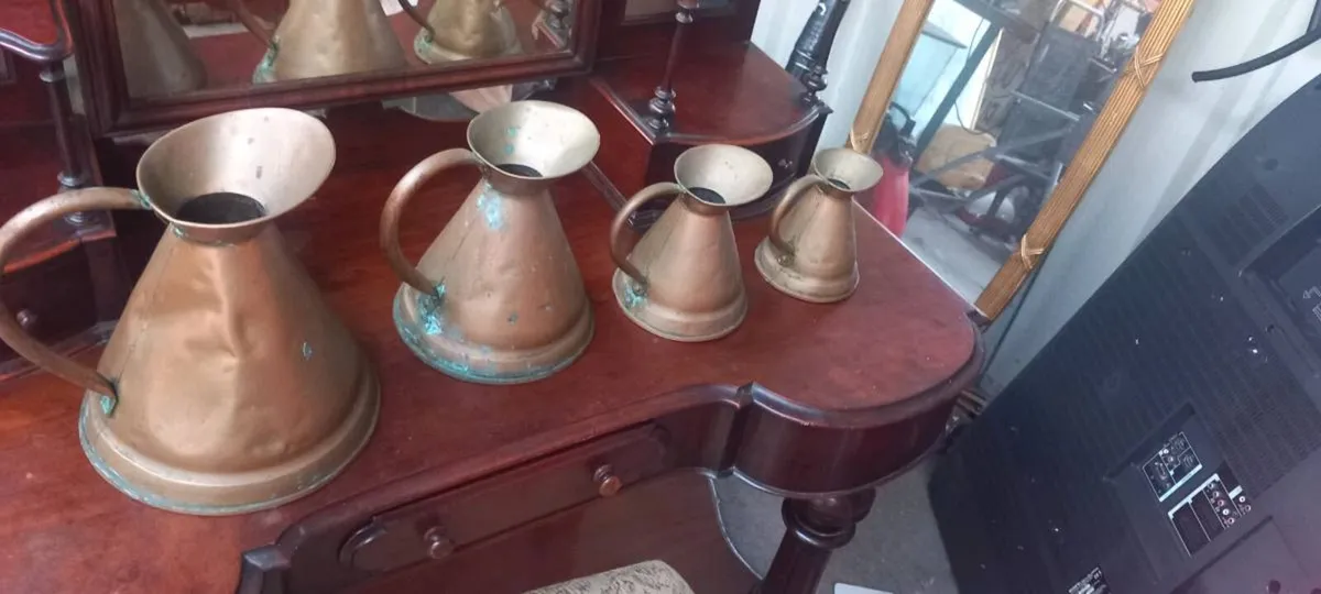 4 copper jugs - Image 3