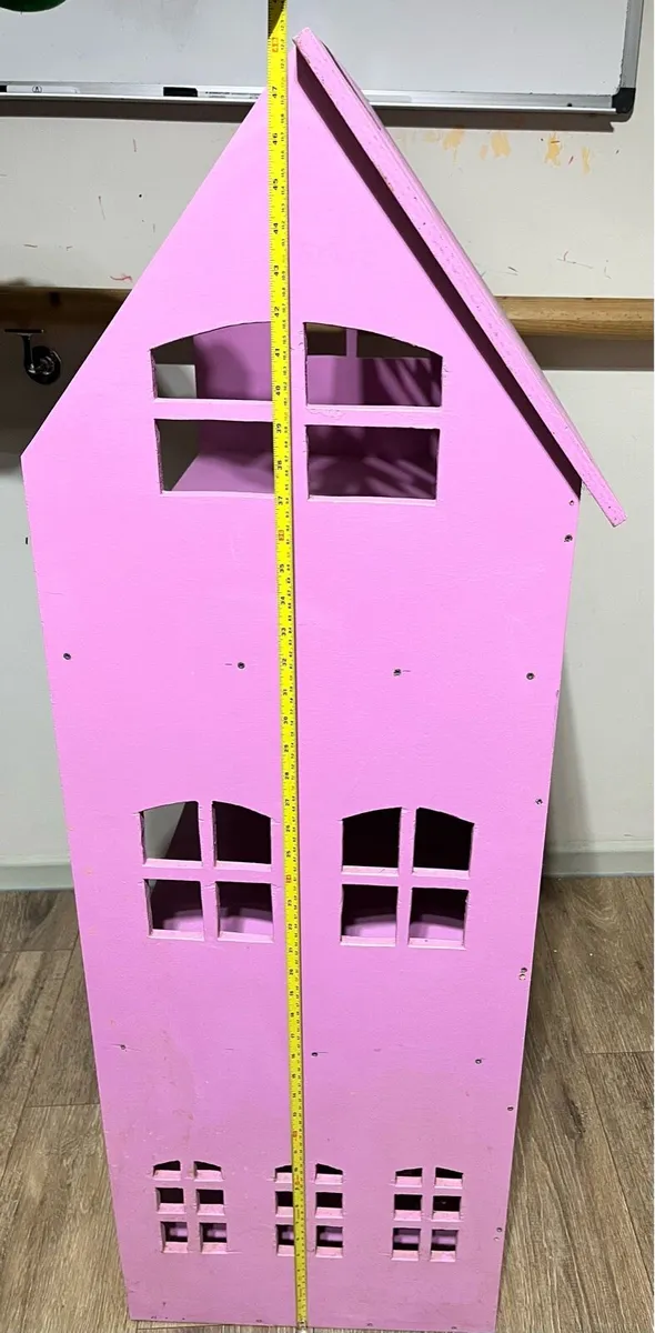 Wood doll house - Image 4