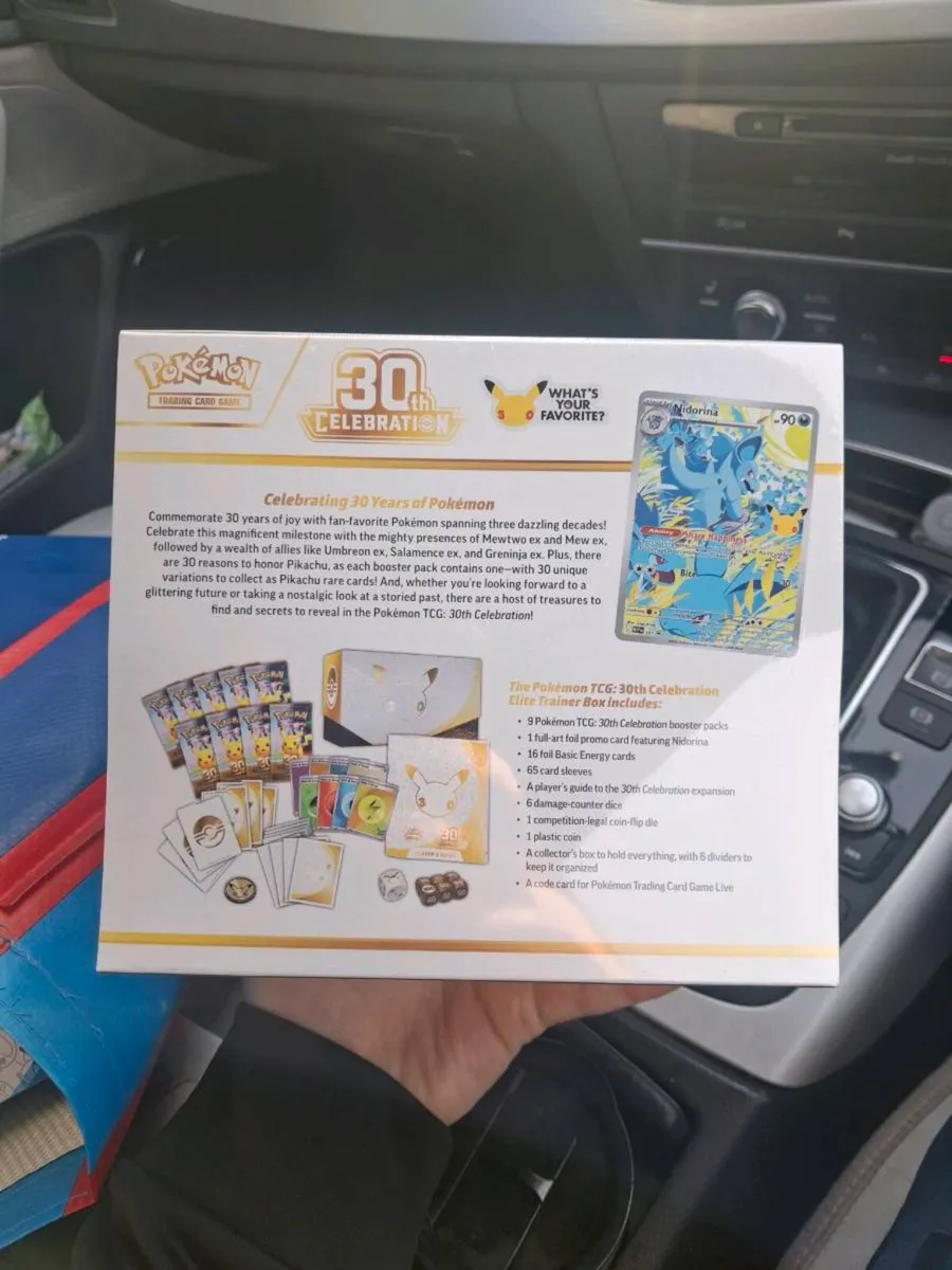 pokemon 30th anniversary etb - Image 2