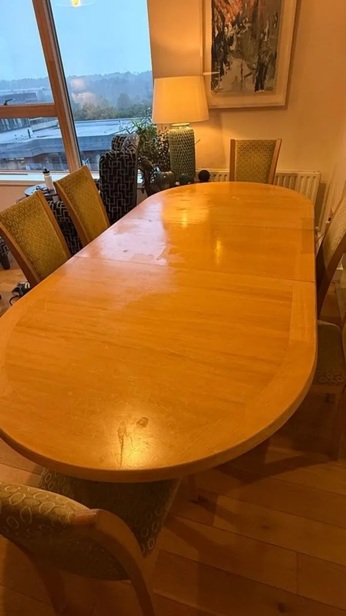 Skovby Dining table and chairs - Image 2