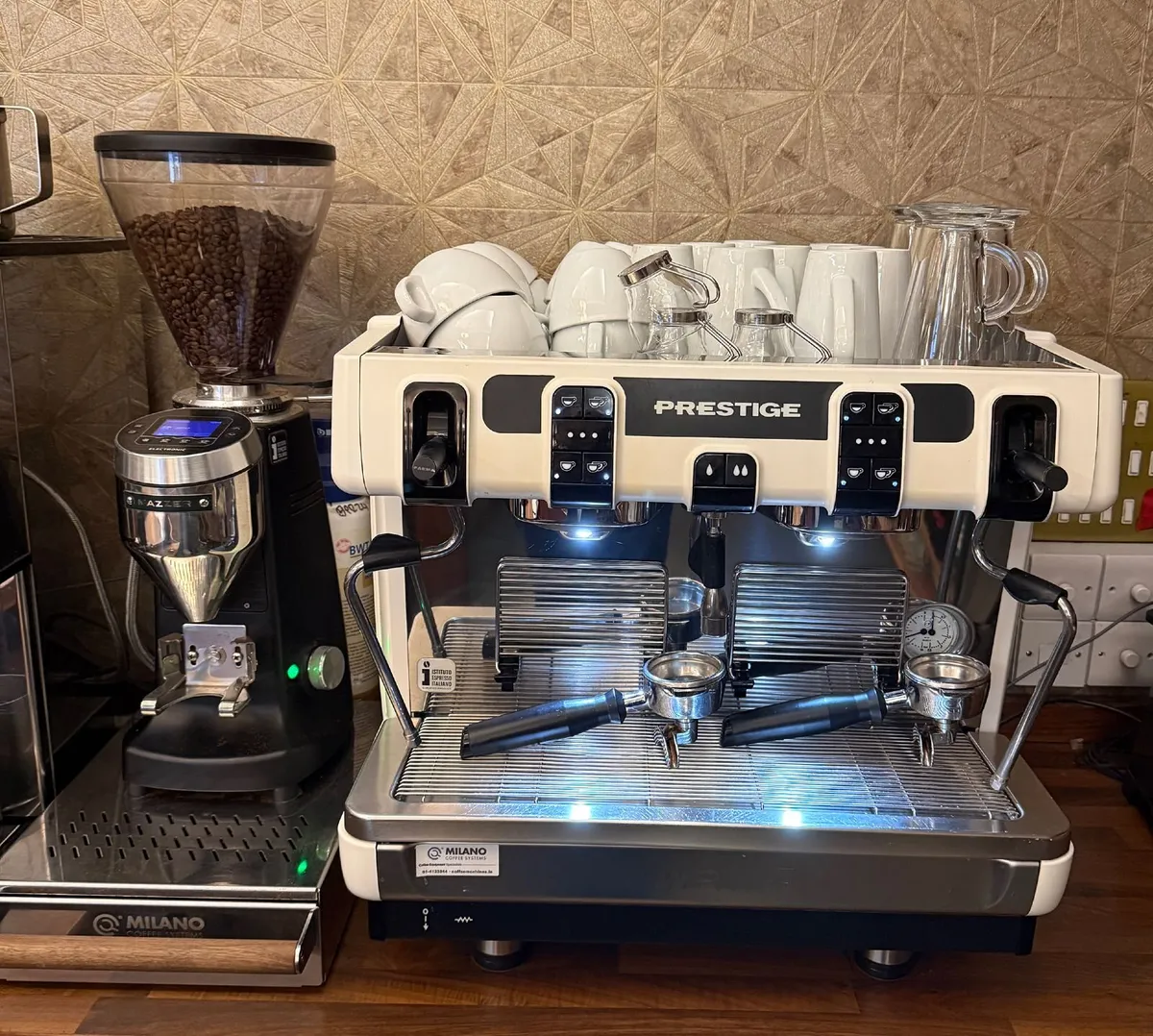 Coffee Machine and Grinder - Image 1