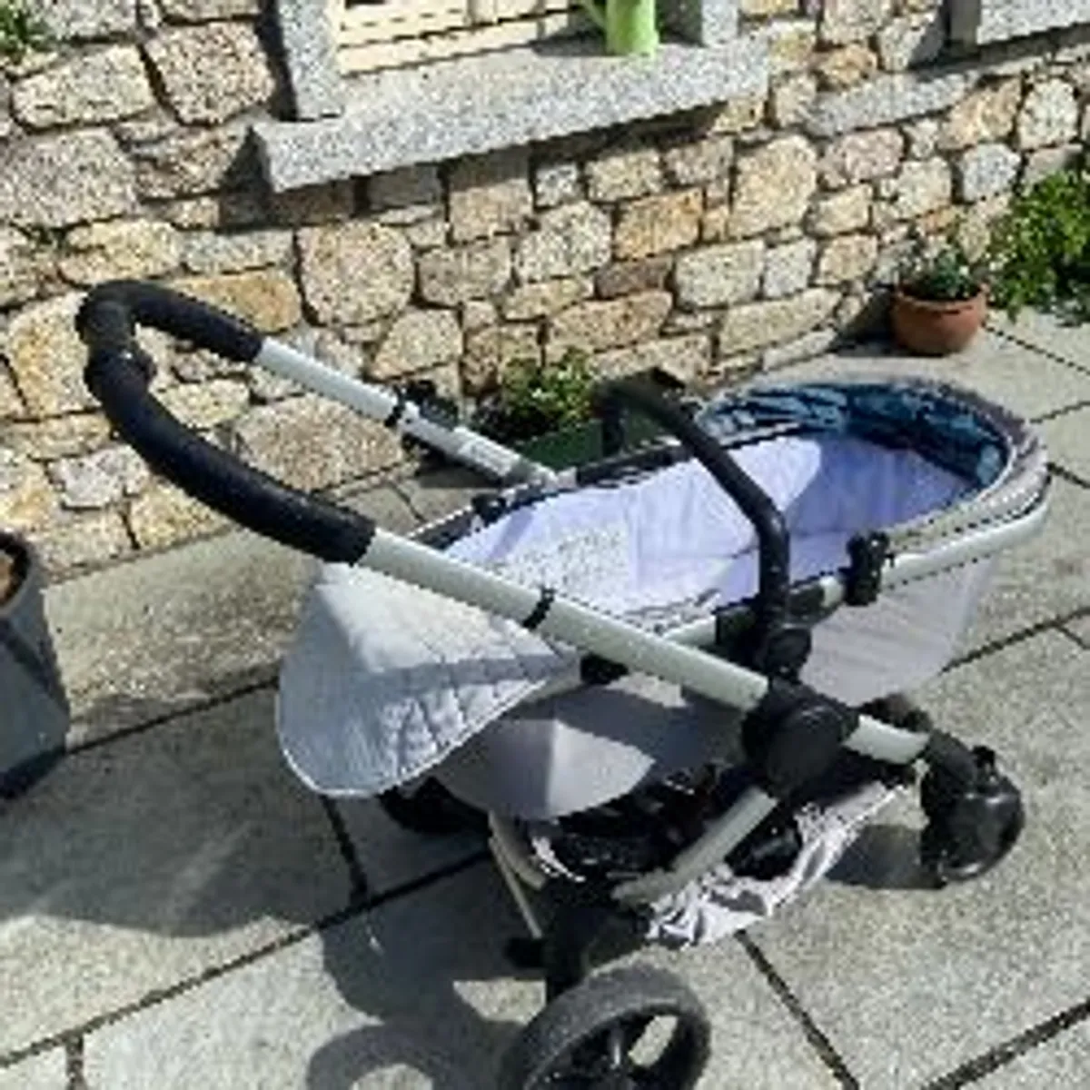 iCandy Peach 5 Pram Pushchair Satin & Dove Grey - Image 1