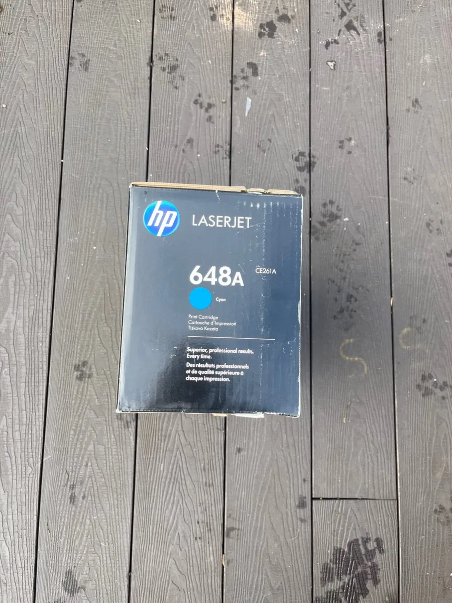 HP CE261A Cyan 648A Ink Toner - Image 1