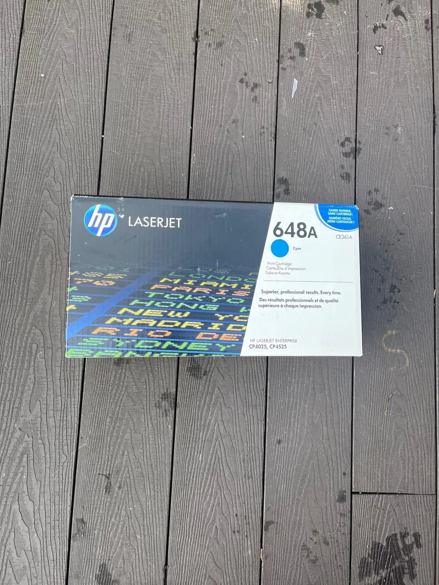 HP CE261A Cyan 648A Ink Toner - Image 2