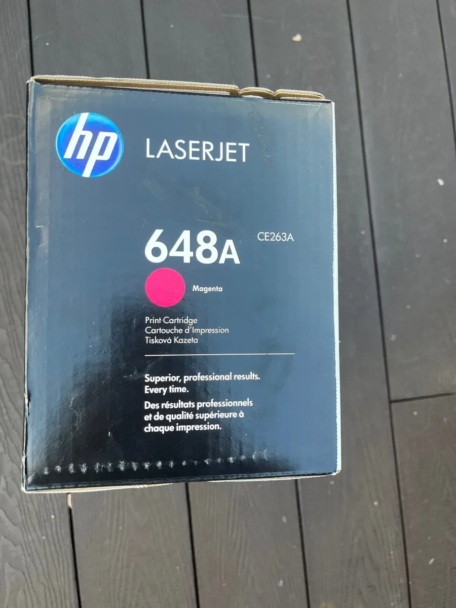 HP CE263A Magenta 648A Ink Toner - Image 1