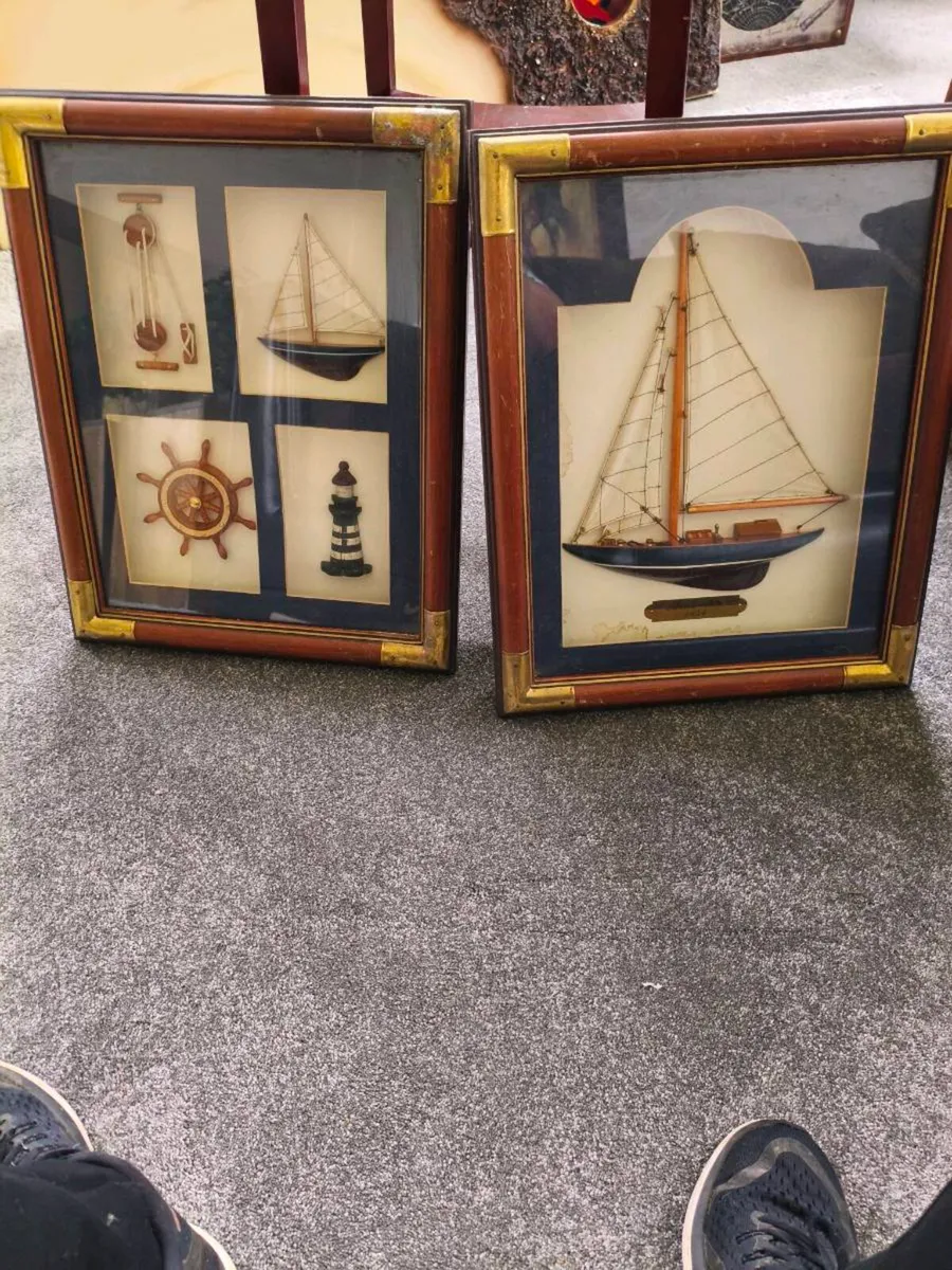 2 beautiful vintage style pictures,40 Both - Image 2