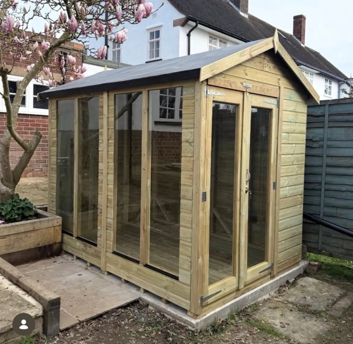 🏡 8x6 COOLA PREMIUM APEX SUMMERHOUSE – IN STOCK - Image 2