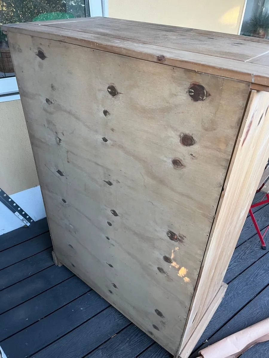Solid Pine Chest of Drawers – Mexican Pine, 4 Draw - Image 3